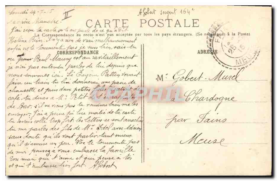 Compiègne — Pont de bateaux construit par le Génie Français — La Guerre 1914-1915, R.P. Paris, n°133 — Reverso