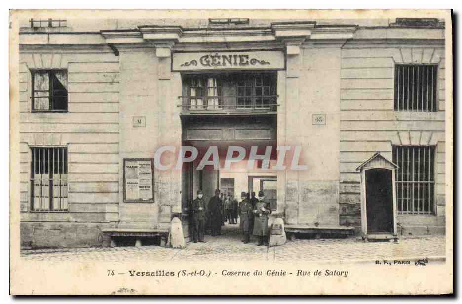 Versailles (S.-et-O.) - Caserne du Génie - Rue de Satory