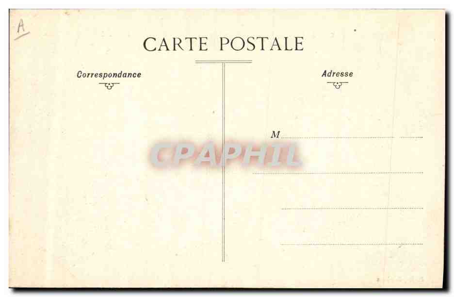 Arras — École de Pont du Génie — Un train de bateaux sur la Scarpe — Verso