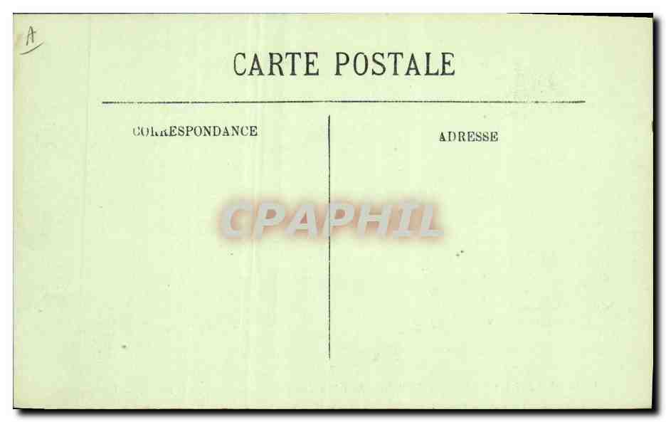 CPA Bateau Le Jean Bart cuirasse d'escadre  — Verso