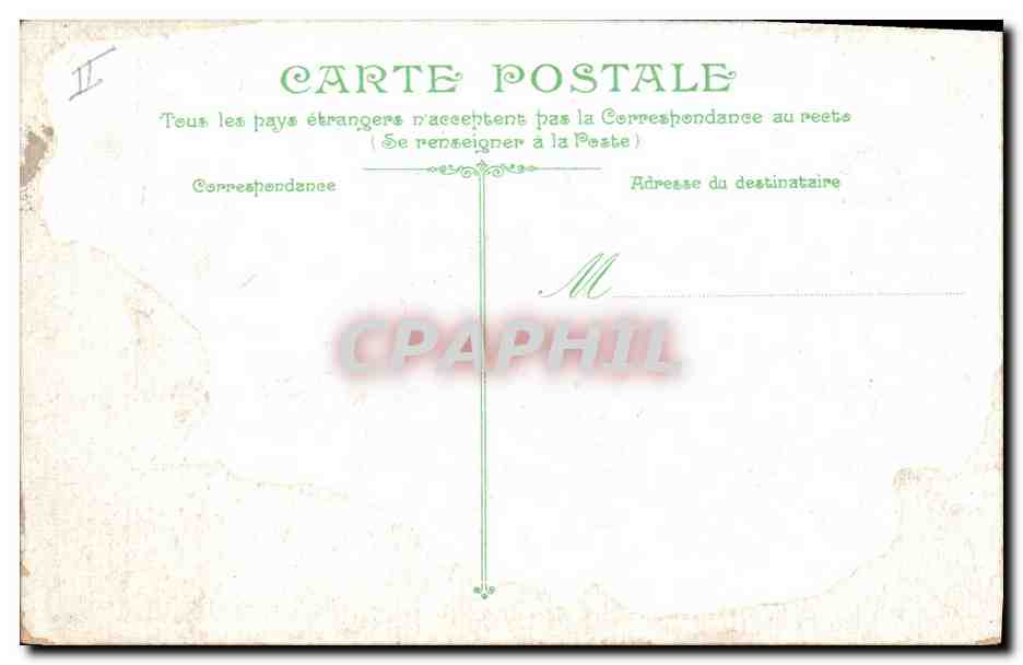 CPA Bateau Le Jaureguiberry  — Verso