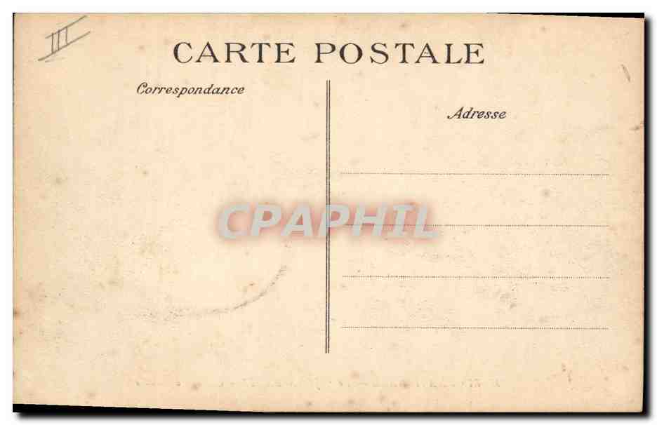 CPA Bateau Le Jean Bart Cuirasse d'escadre  — Verso