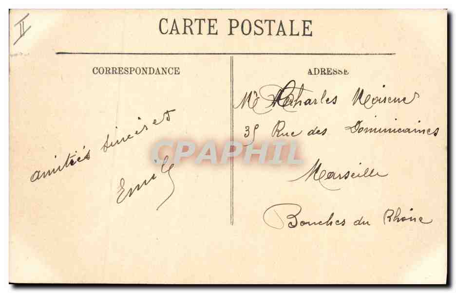 Marine de Guerre — "Le Kleber", Croiseur Cuirassé — LL. — Éditeur LL, n°18 — Reverso
