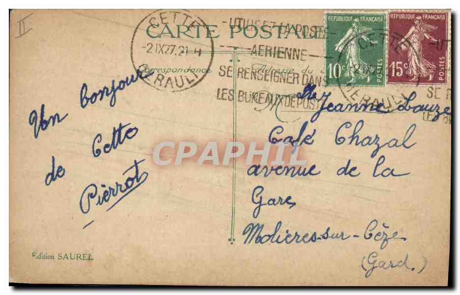 CPA Bateau Le Kleber Croiseur de 1ere classe  — Verso