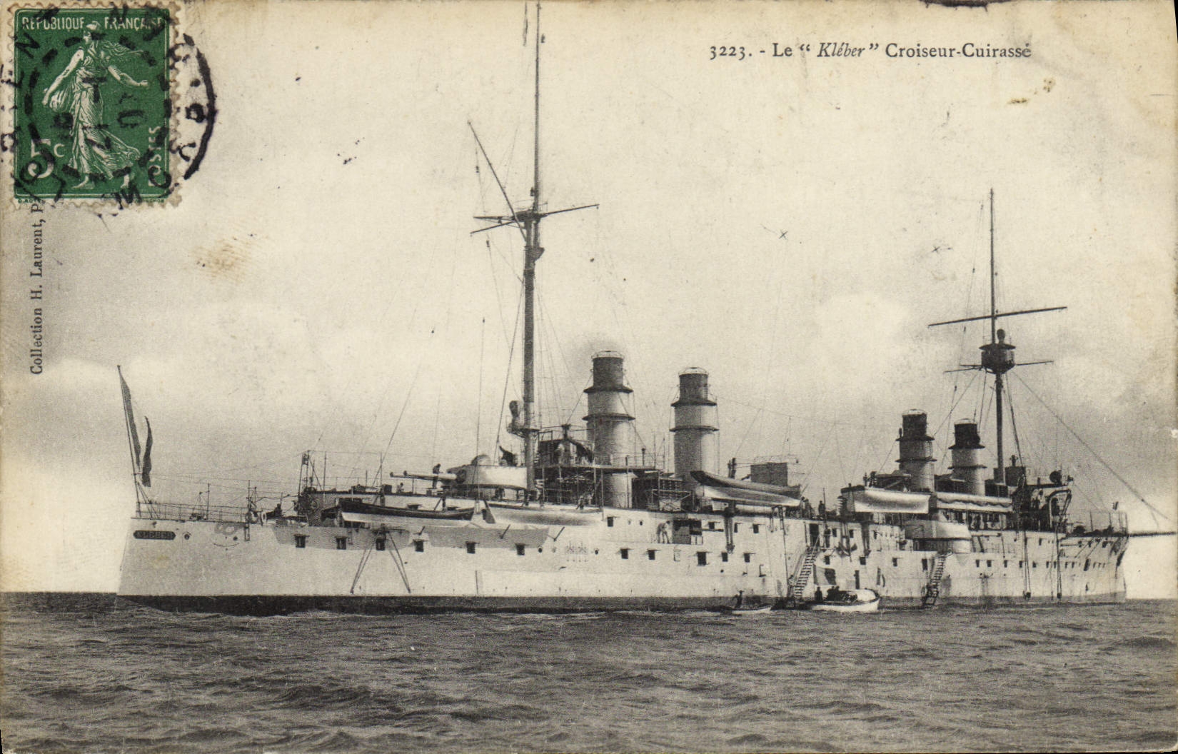 Le "Kléber" Croiseur-Cuirassé — Collection H. Laurent, n° 3223