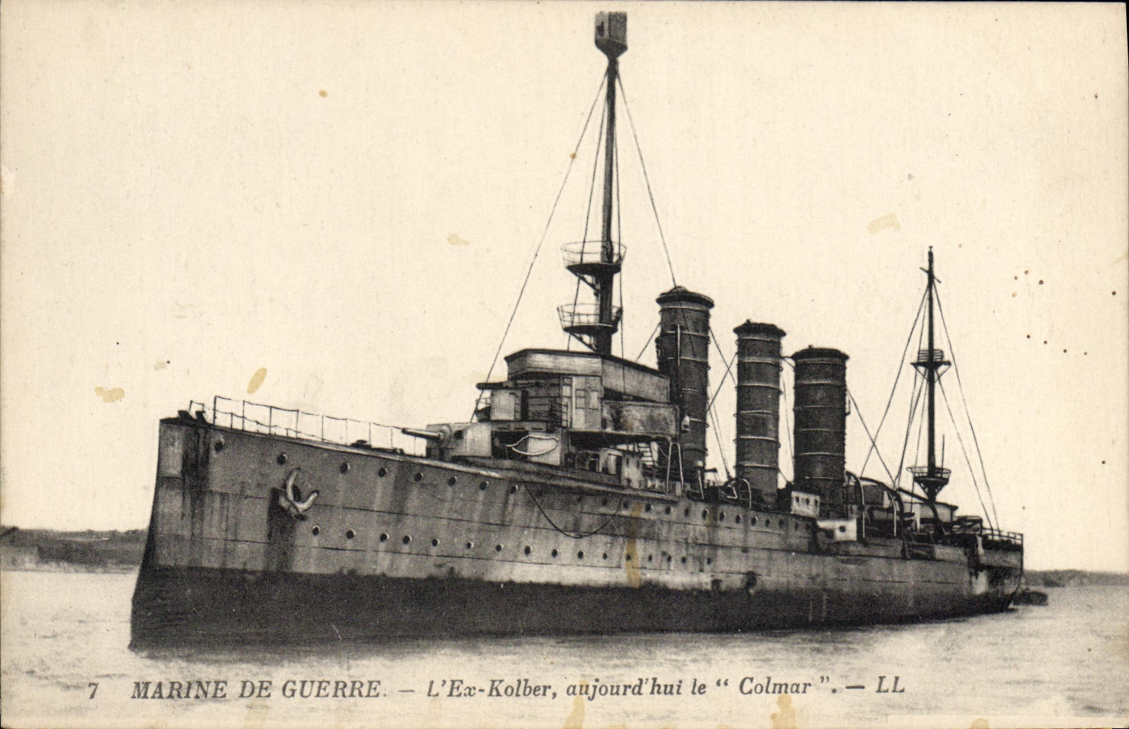 CPA Bateau L'Ex Kolber aujourd'hui le Colmar 