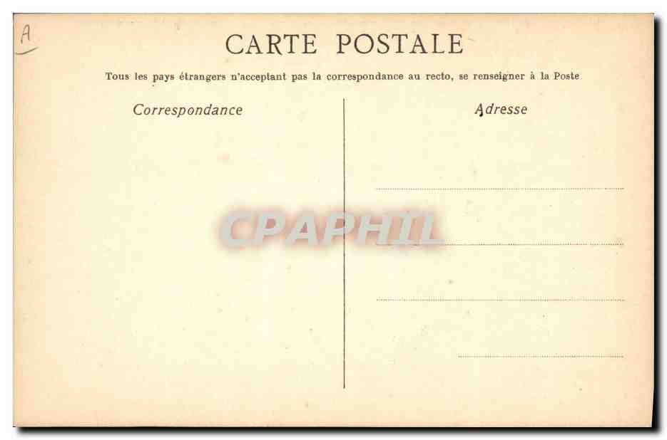 CPA La vierge a la Creche Alphonse Daudet Clerice  — Verso