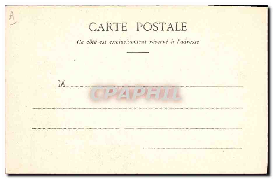 CPA La Petite Jeanneron  — Verso