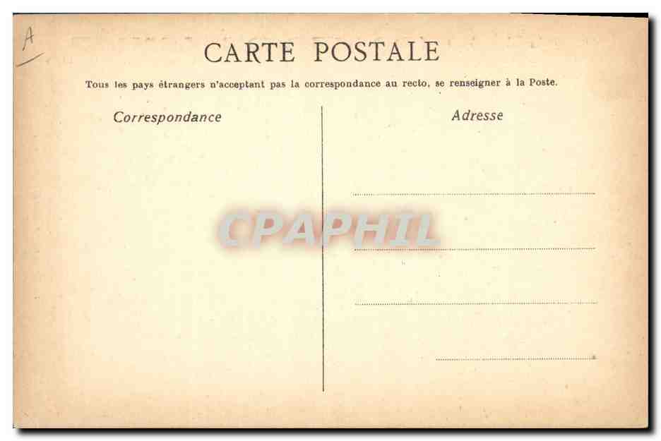 CPA Le gondolier de Venise Colonge Deconclois  — Verso