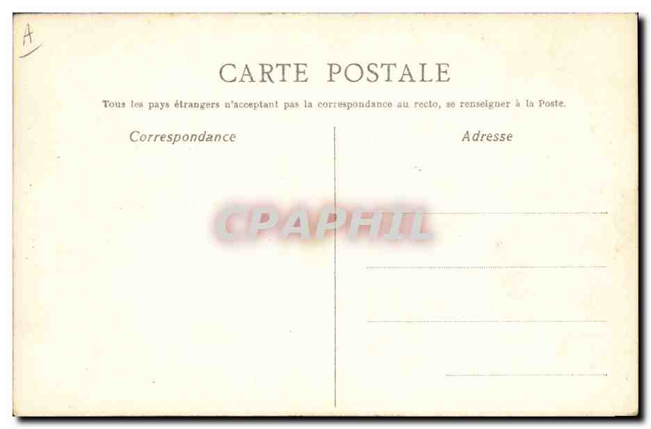CPA Maitre Pierre Pety Grimaldi  — Verso