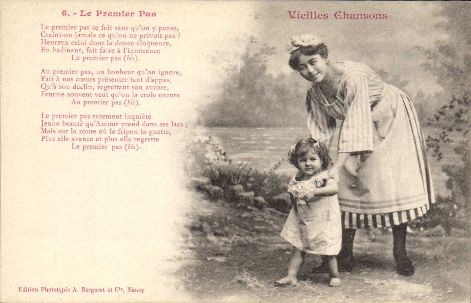 CPA Le premier pas 
