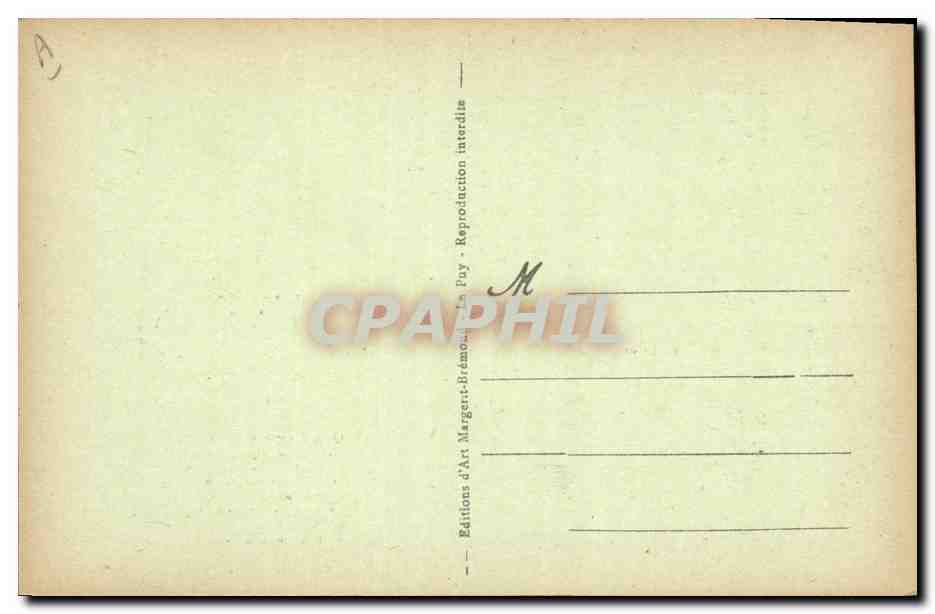 CPA Les boeufs  — Verso