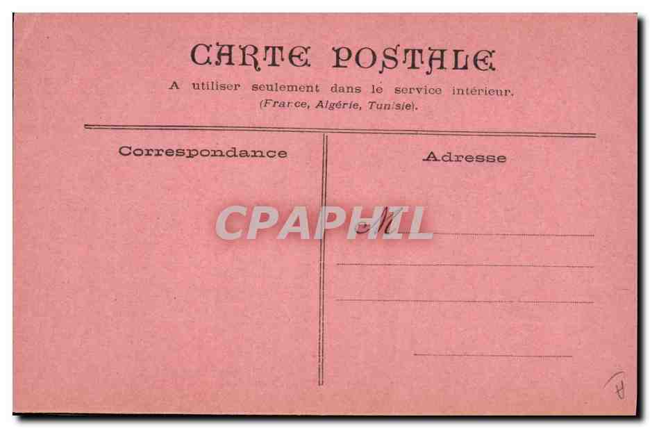 CPA Les bequilles Jean Vezere  — Verso