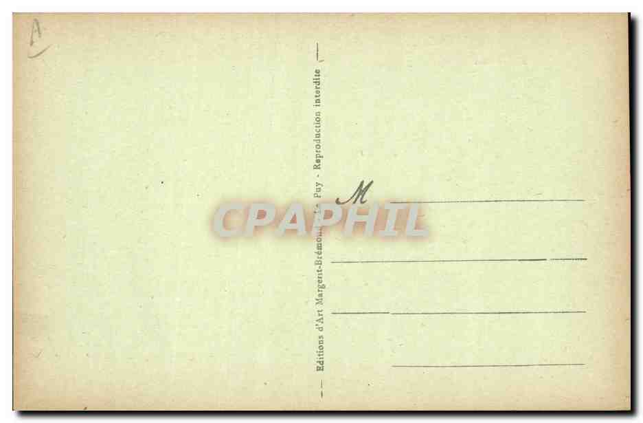 CPA Les boeufs  — Verso