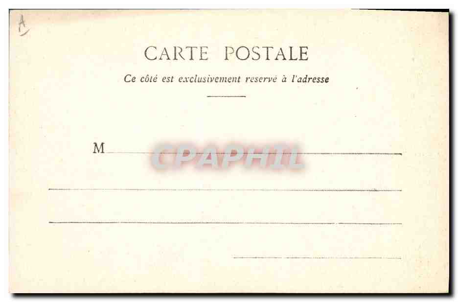 CPA Il pleut Bergere Mouton  — Verso