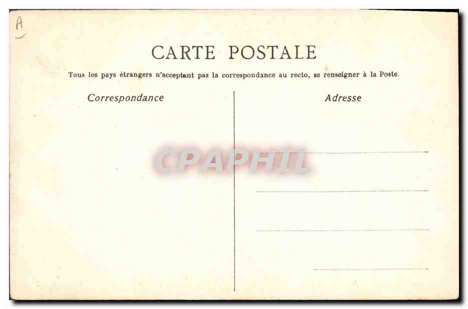 CPA Ninon voici les Roses Darien  — Verso