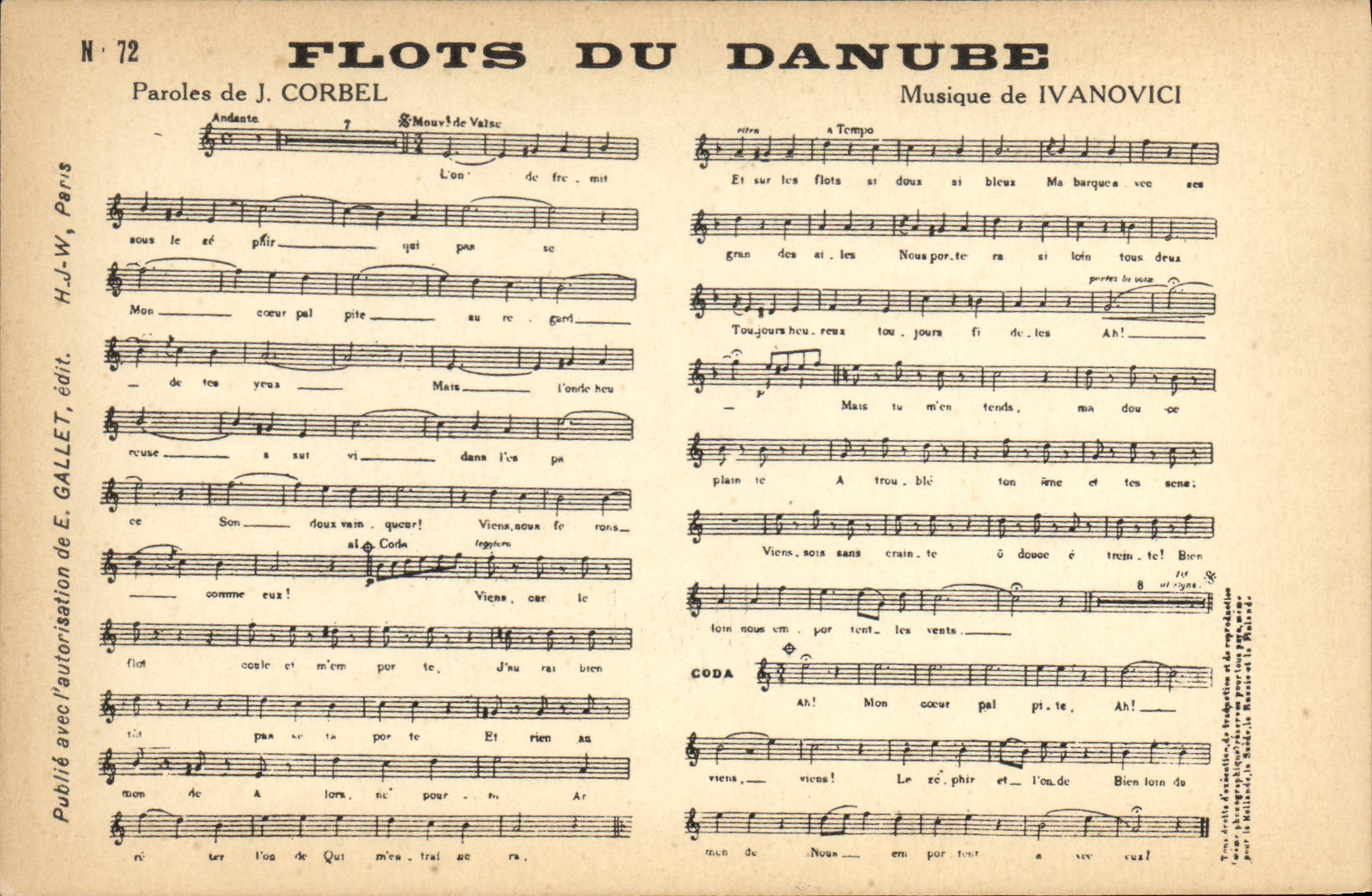 CPA Flots du Danube Corbel Ivanovici 