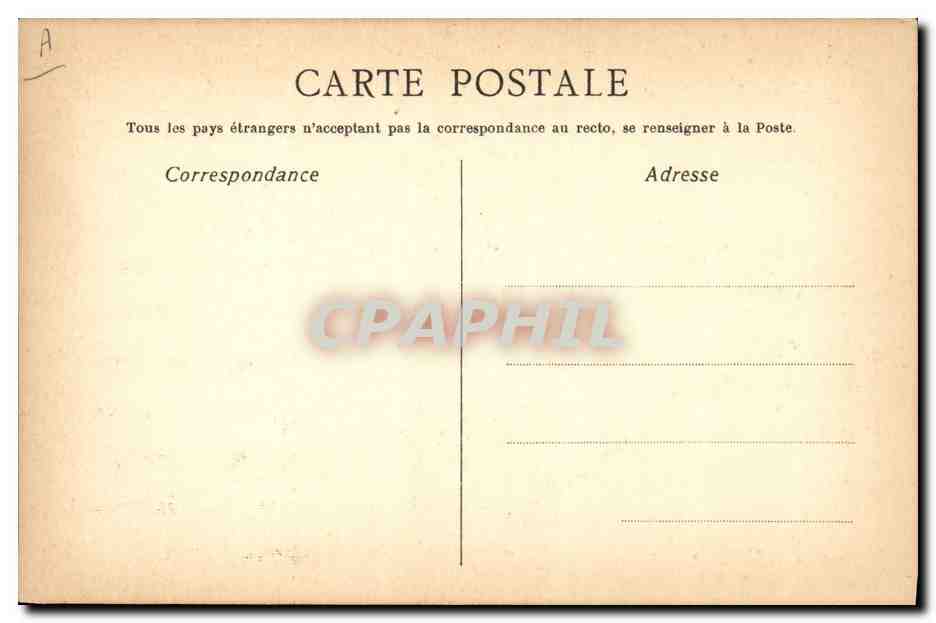 CPA Flots du Danube Corbel Ivanovici  — Verso