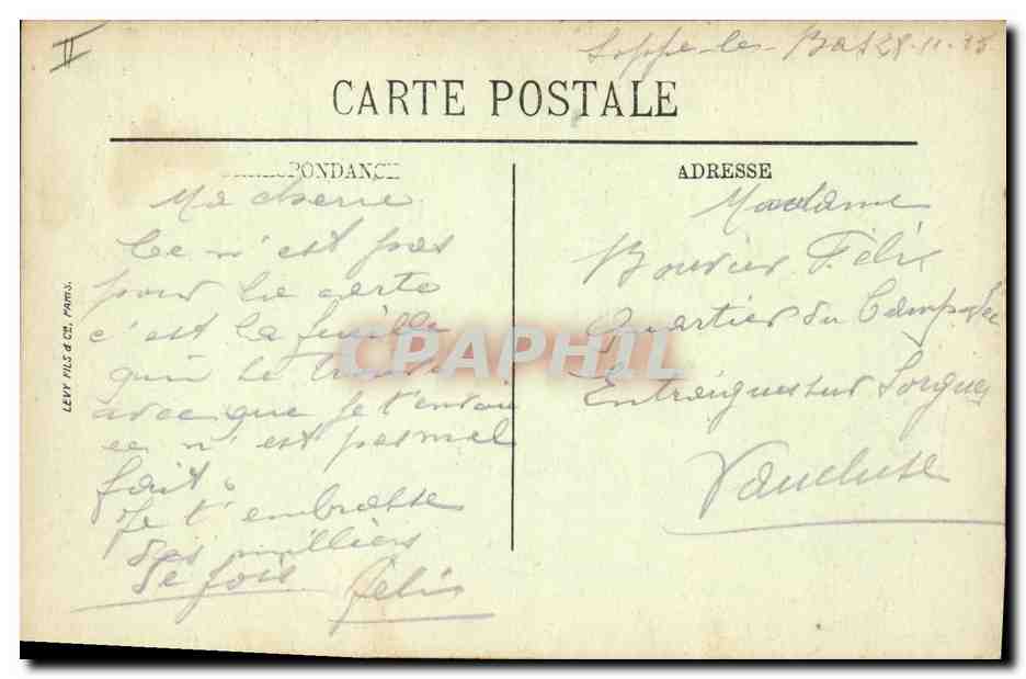 CPA Folklore Alsace Vers la frontiere  — Verso