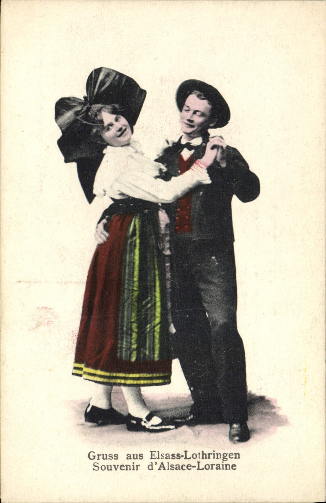 CPA Folklore Alsace Lorraine 