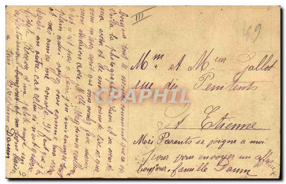 CPA Folklore Alsace Alsaciennes  — Verso