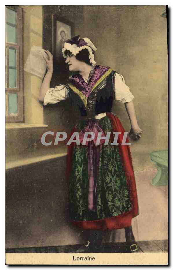 CPA Folklore Lorraine 
