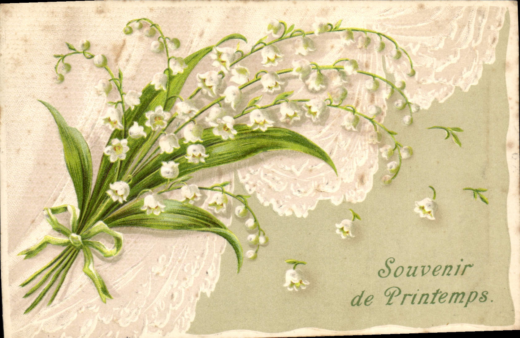 Bouquet de muguet — Souvenir de Printemps — Union postale universelle
