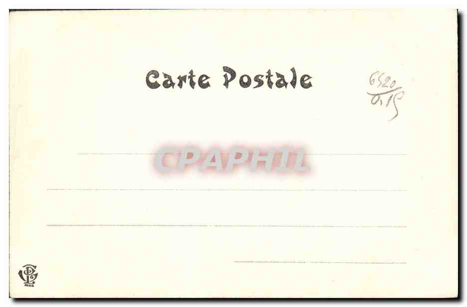 CPA Fantaisie Enfant  — Verso
