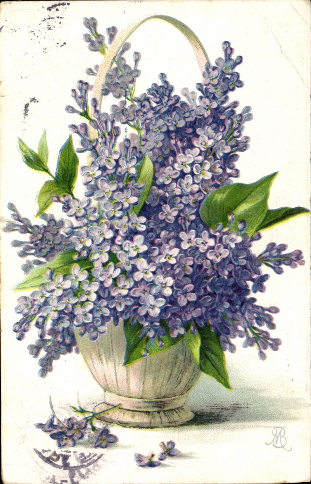 CPA Fantaisie Fleurs 