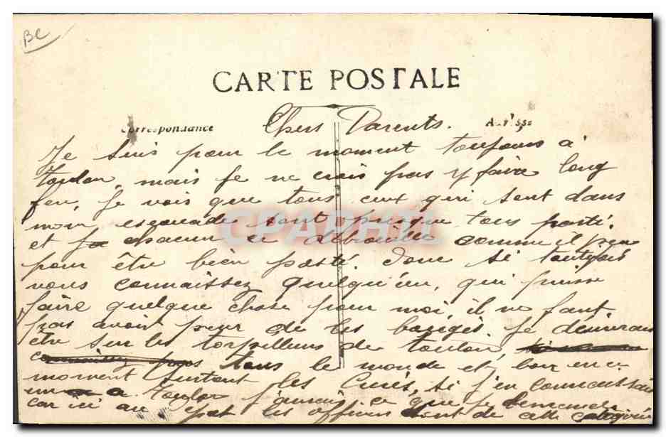 CPA Cuisine Marine Distribution de la soupe a bord  — Rückseite