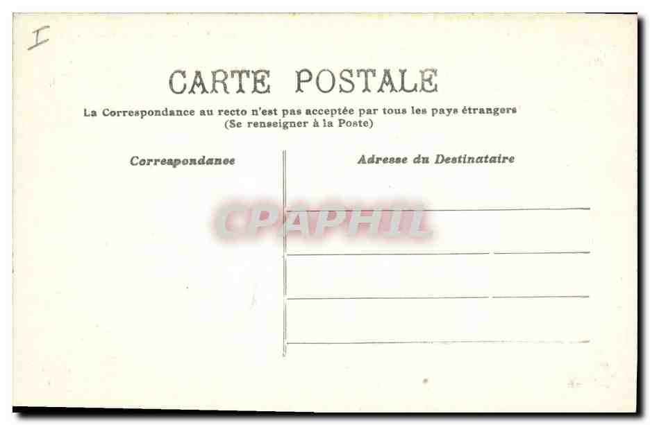 CPA Electricite Puy de Dome l'usine et le barrage — Rückseite
