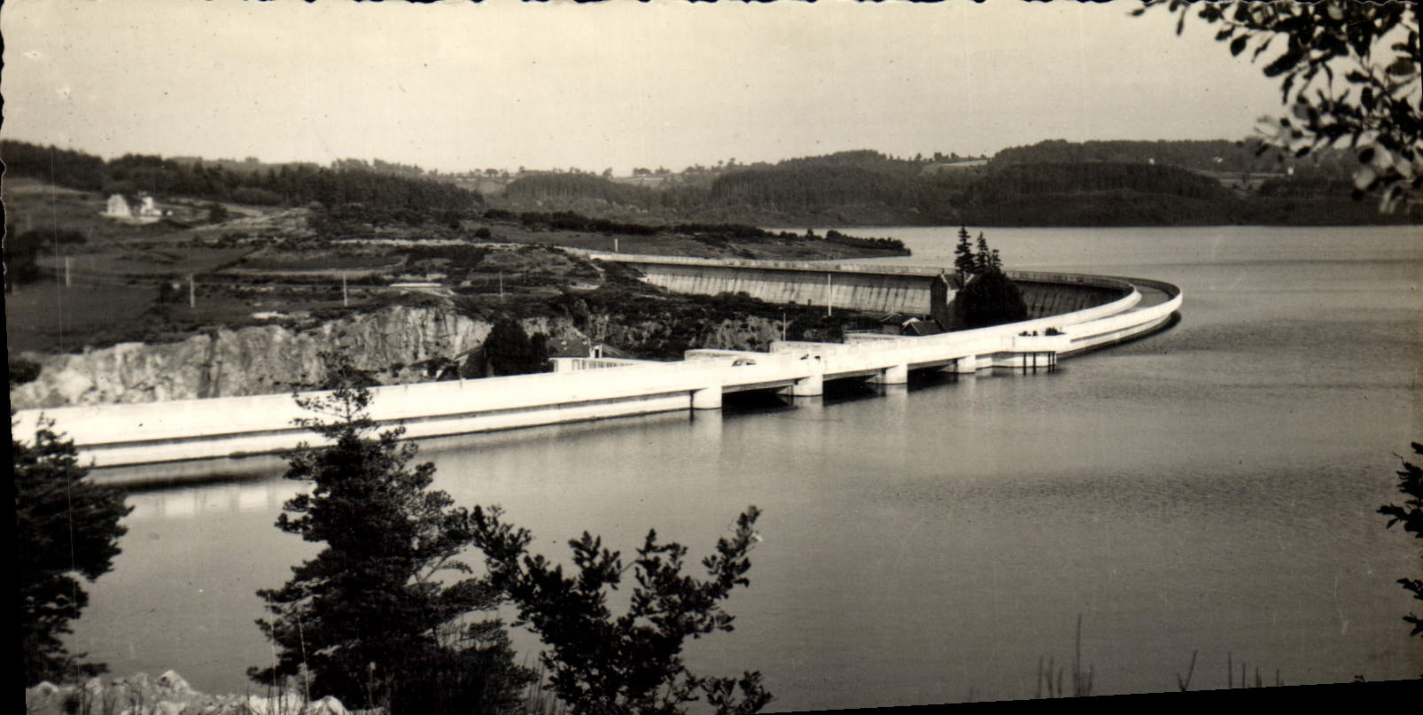 CPM Electricite Vezingeaux Barrage de Lavalette sur le Lignon