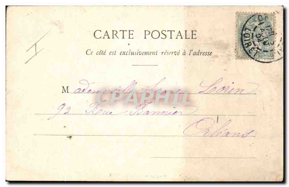 Fêtes et Porte-Bonheur — N°3 — Édition Phototype A. Bergaret et Cie, Nancy — Reverso