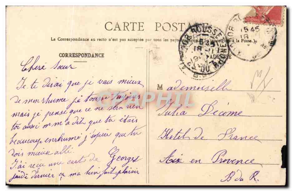Le borgoin à tous sa soeur - La Surprise - 3 - Phototypie A. Bergeret & Cie, Nancy — Achterkant