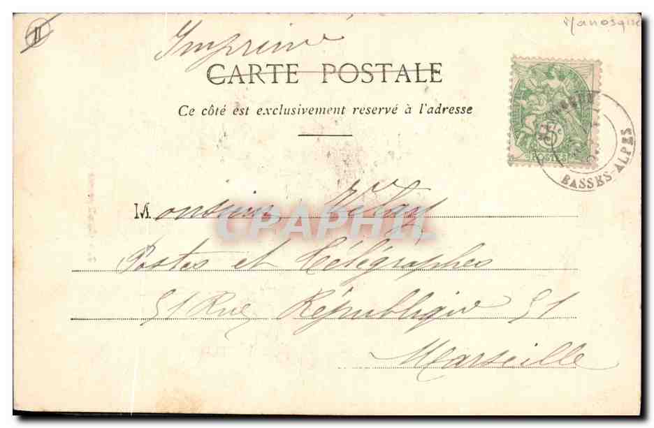 Les Femmes de l'Avenir — Série 3 : Gendarme — Phototypie L. Bargette & Cie, Nancy — Reverso