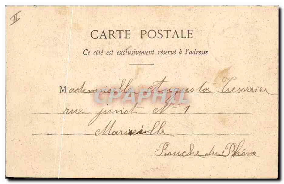 CPA Fantaisie Enfant Le petit Saint Antoine Contemplation  — Rückseite