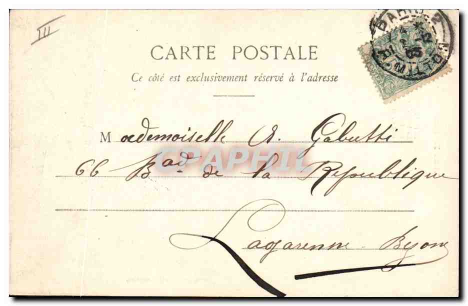 Lune Rousse — Poème humoristique — Phototype A. Bergeret & Cie, Nancy — Verso