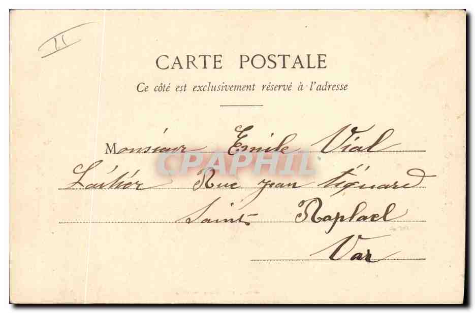 Langage des Fleurs — Violette, Modestie, Mérite caché — Phototypie A. Bergeret & Cie, Nancy — Reverso