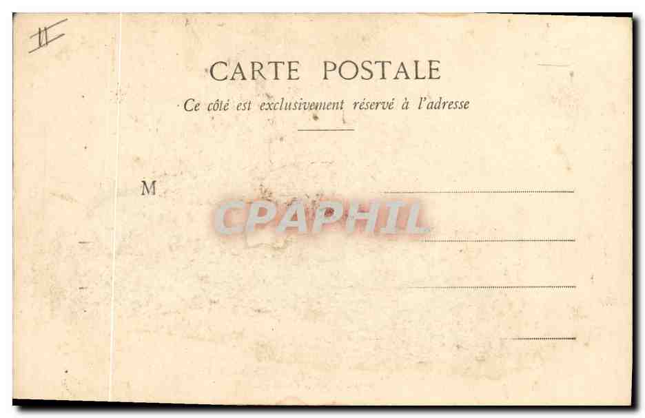 Jeune femme entourée de fleurs — Langage des Fleurs — Phototype A. Buret, Aubépine — Rückseite
