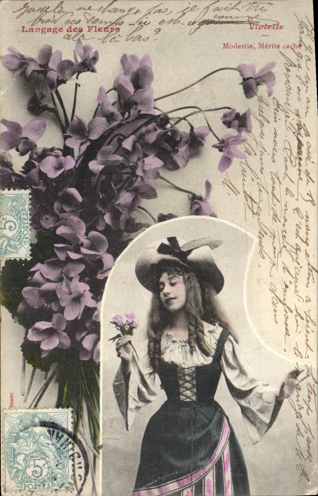 Violette — Langage des Fleurs — Nancy, n° 5