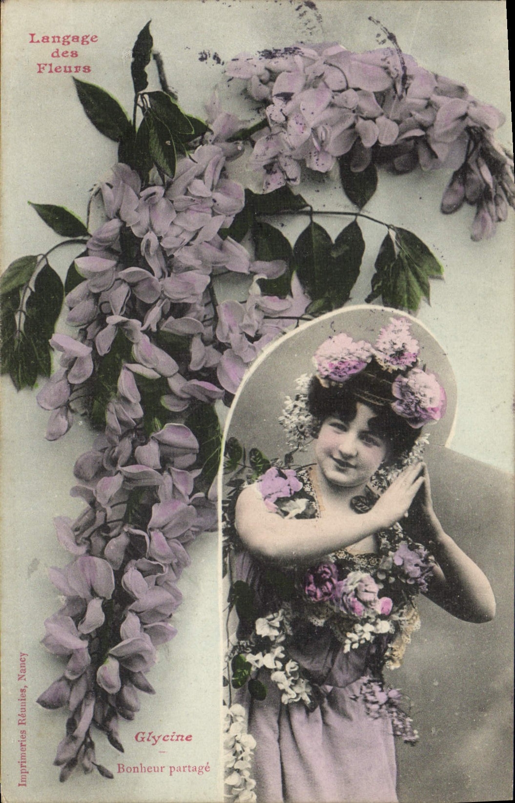 Glycine — Bonheur partagé — Imprimeries Réunies, Nancy