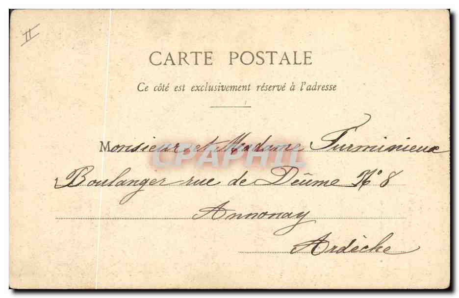 CPA Fantaisie Enfant Le Petit Chaperojn rouge — Verso