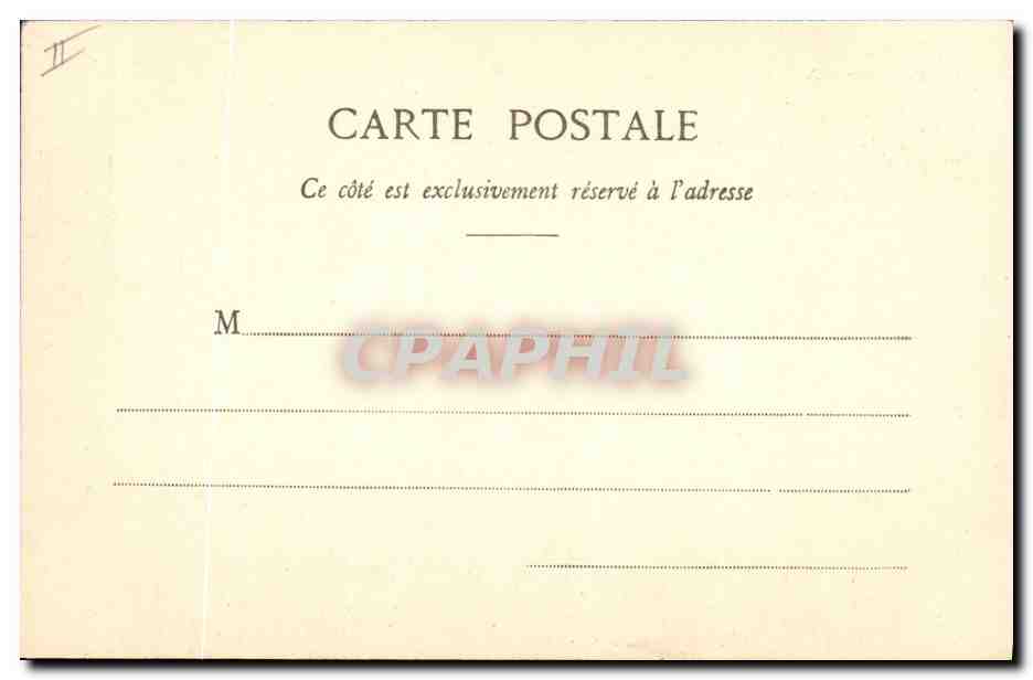 CPA Fantaisie Enfant Poisson d'avril  — Verso