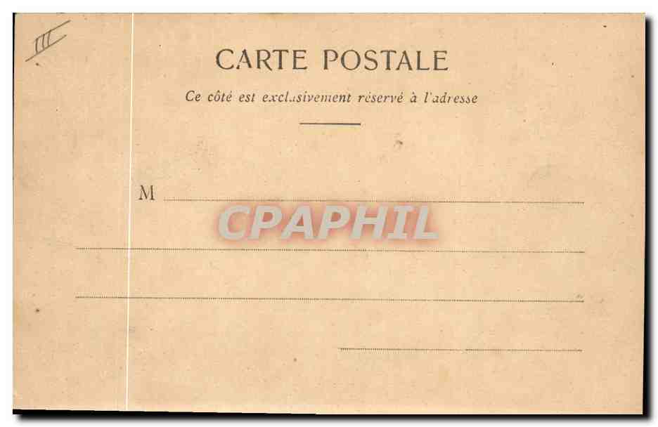 CPA Fantaisie Enfant Paresse Travail  — Rückseite