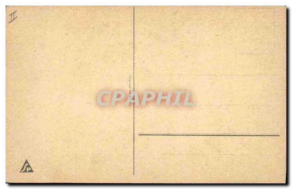 CPA Fantaisie Fleurs  — Back