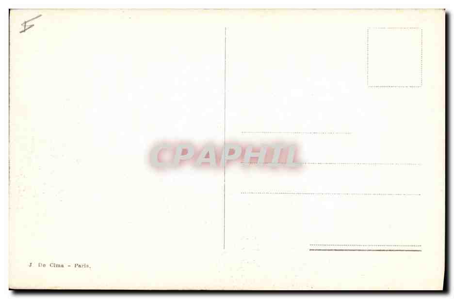 CPA Fantaisie Fleurs Muguet  — Verso