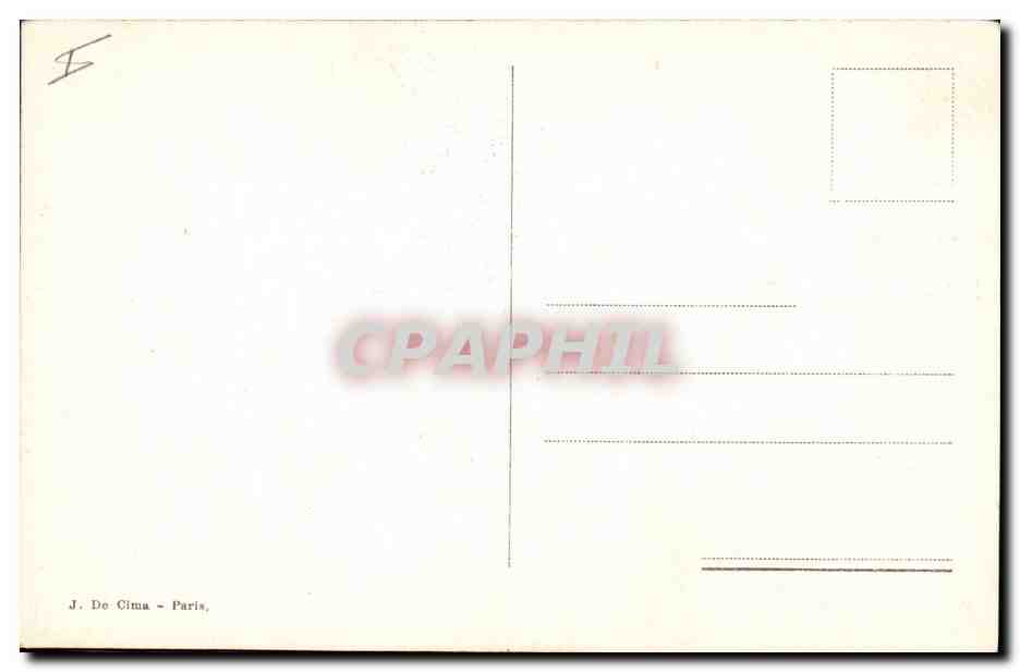 CPA Fantaisie Fleurs Muguet  — Verso
