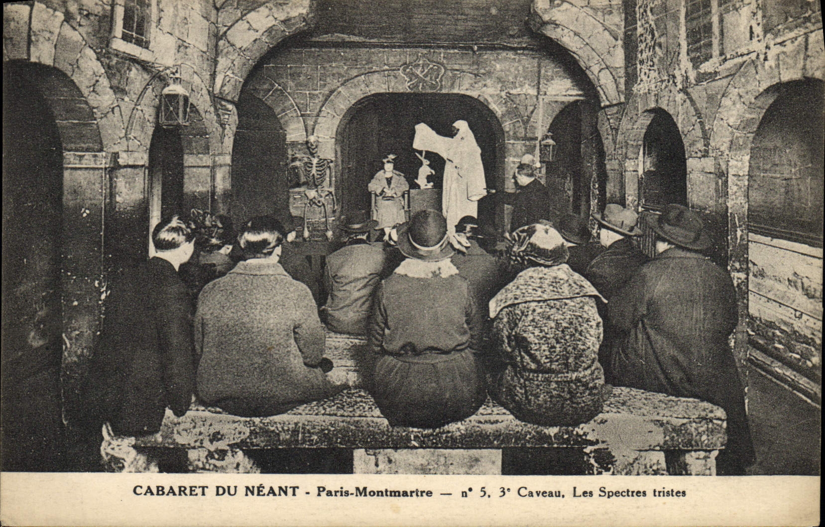 Cabaret du Néant - Paris-Montmartre — n° 5, 3° Caveau, Les Spectres tristes