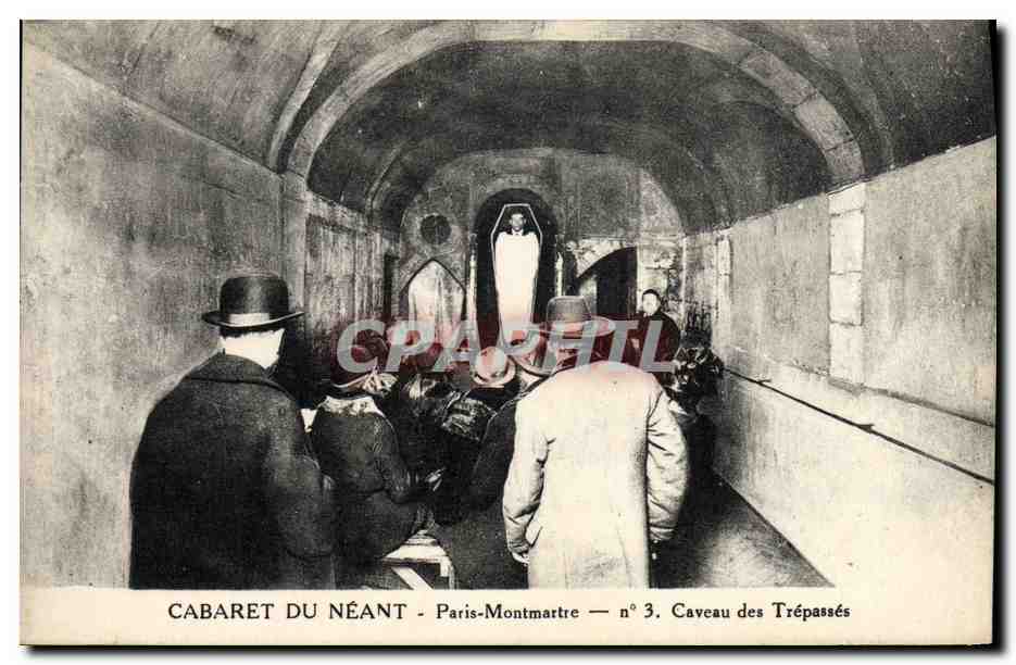 CPA Paris Cabaret du Neant Montmartre Caveau des Trepasses 