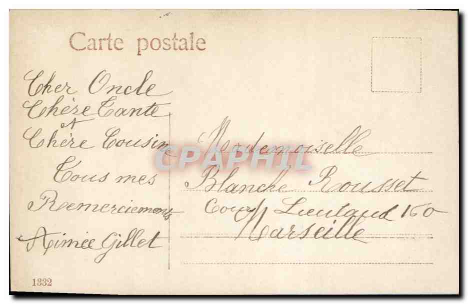 CPA Enfant Poule Coq Poussins Paques  — Rückseite
